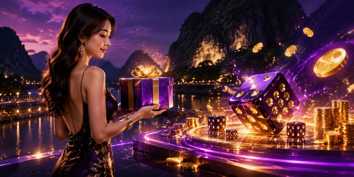 Permainan dadu gaya Malaysia di Ipoh dengan suasana kasino meriah